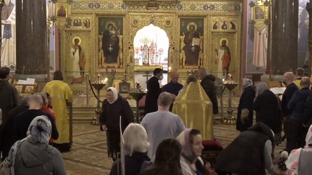 29.10.2022 Всенощное бдение смотреть онлайн