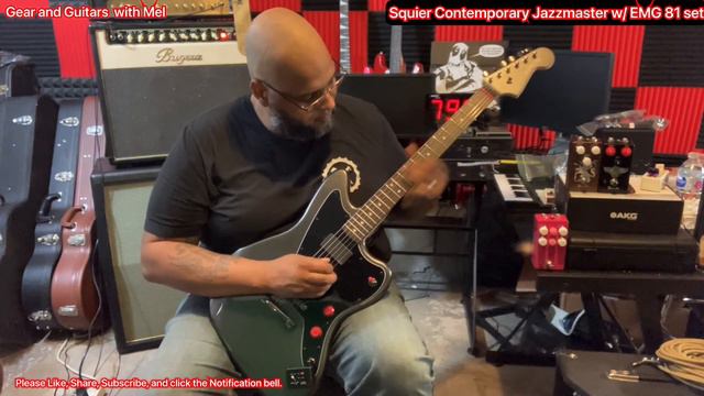 Squier Jazzmaster w/EMGs—Giveaway WINNER announcement! смотреть онлайн