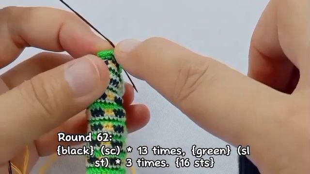 How To Crochet Caterpillar  Crochet Pattern  Part 44