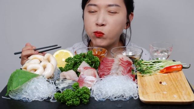 병어돔 노랑새조개 리얼사운드 먹방ft.꼬르륵 ASMR Raw Round Pompano  Egg Cockle MUKBANG EATING SOUNDS NO TALKING