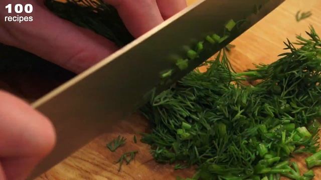 ВКУСНЫЙ САЛАТ ИЗ КАРТОШКИ и Квашеной Капустой с Зеленым Горошком