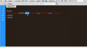 Dreamweaver tutorial : Adding Audio and Video to your html webpage