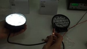 Противотуманные светодиодные линзованые фары 42Вт (ПТФ круглые)