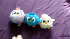 TIFFANY FISHER ARTIST REVIEWS ANGRY BIRDS HATCHLINGS PLUSH BAG CHARMS! CUTENESS OVERLOAD 😍😍