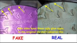 Salomon Speedcross real vs fake. How to spot fake Salomon Speed cross 4 sneakers