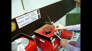 Заточка ножей под фиксированным углом. Супер заточка на станке ШМ-36 Супермастер с манипулятором.
