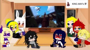 Pro heroes react to World Heroes Mission AMV