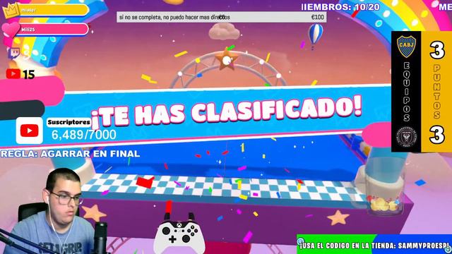 fall guys PARTIDAS PRIVADAS jugando 🎮 con SUSCRIPTORES en DIRECTO | LA SEBICOPA | 🏆 смотреть онлайн