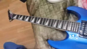 Честный обзор на электрогитару Jackson js22 blue(синий #jacksonguitars #Jackson #электрогитара #roc