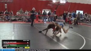 Junior Boys 126 Ostin Blanchard Wisconsin Vs Dominic Federico Illinois