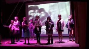 Спектакль посвященный детям блокадного Ленинграда Школа 1404  Гамма