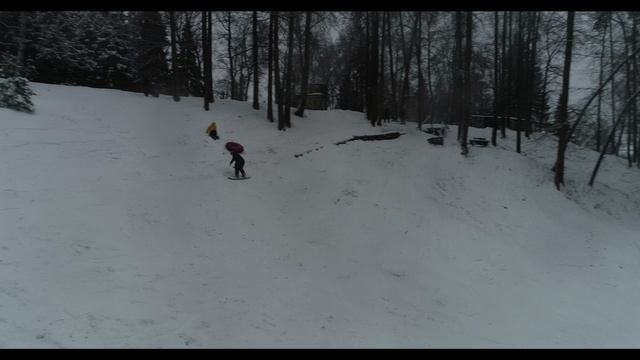 Красноармейск, Пирожная гора. Январь, 2021 г. смотреть онлайн