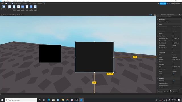 Roblox Studio - How To Position Your Gui Over Or Under a Gui With Zindex [Quick Tutorial]
