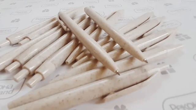 Шариковые ручки из зерноволокна смотреть онлайн