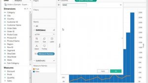 How to extend the range of an axis in Tableau