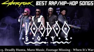 Cyberpunk 2077 - TOP 25 BEST SONGS (pop/electro/hip-hop/rock)