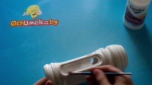 Как сделать светильник из гипса и пластиковой бутылки