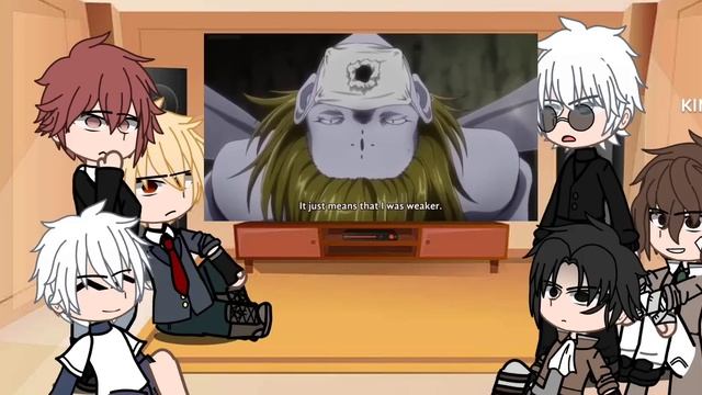 Second Lead Anime Characters Reacts to Each Other • 1/? • Gojo satoru & Killua Zoldyck смотреть онлайн