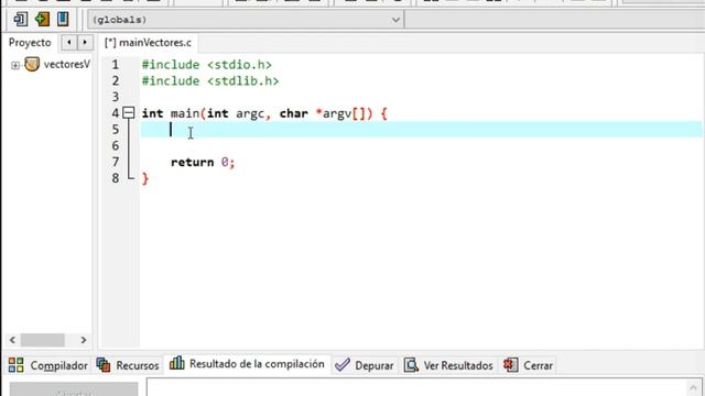 Lenguaje C Array unidimensional смотреть онлайн