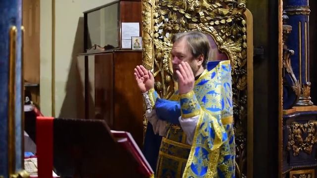 Благовещение Пресвятой Богородицы. Неделя 4-я Великого поста. смотреть онлайн