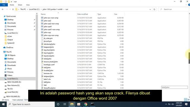 Lupa Password Microsoft Office Word, Excel, Power Point | Crack dengan John The Ripper смотреть онлайн