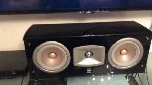 Yamaha ns-c444 /avengers infinity war /dts hd master audio