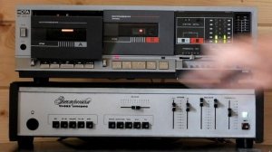 НОТА МП-220С Магнитофон Приставка новый (Проверка)