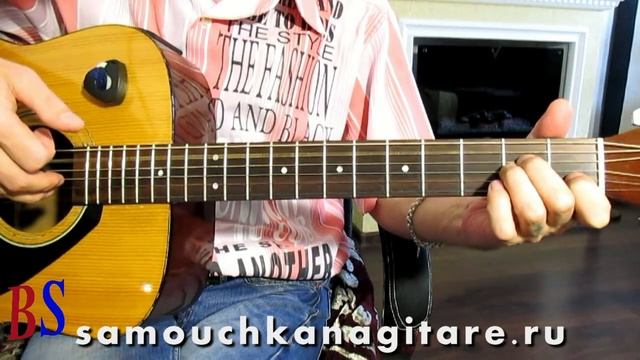 За тихой рекою (Кавер + Видео разбор) - Тональность ( Аm ) Как играть на гитаре песню смотреть онлайн