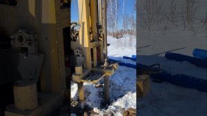 Бурение суглинка колонковой трубой