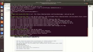 [DOCKER] -1- install