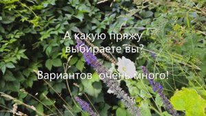 Зеленый цвет в вязании. Выбор оттенка зеленого цвета. Сочетания цветов при вязании. Пряжа.