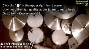 20 Minute Backing Track Groove Rock Drum Beat 95 BPM