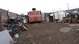 Делаем дорогу. Сдал машины и весь свой металлолом!