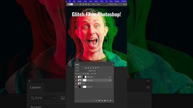 Easy Glitch FX in Photoshop!