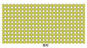 Тест на внимательность: найдите все смайлики, которые не улыбаются