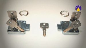 Мебельные замки для дверей 16 мм. Модели 138 и 338