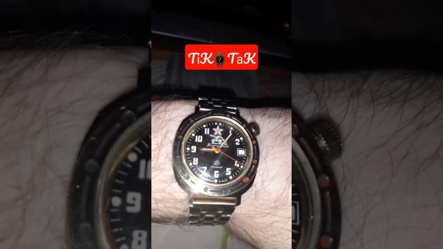 Часы СССР Восток командирские "танк" || Old watch from Ussr