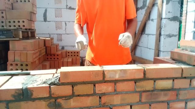 кладка кирпича для новичков под шнур