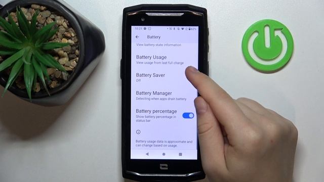 Crosscall Core M5 | Как отобразить уровень заряда батареи в процентах на Crosscall Core M5
