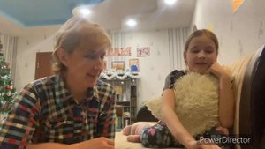 Связала абажур. Открытие центральной елки. Как мы проводим вечер .