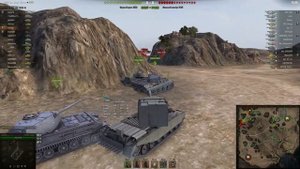 Как пробивать PZ.KPFW. VII (ТапкоЛьва) в ромб и Е-100 в лоб