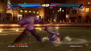 Tekken Tag Tournament 2 - Tag Team - Arcade Battle as Lee Chaolan and Violet 1/2