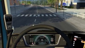 New dashboard in the works Volvo FH2022 mod by Sanax Euro Truck Simulator 2