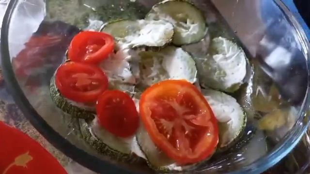 Готовим вкусную закуску из кабачков