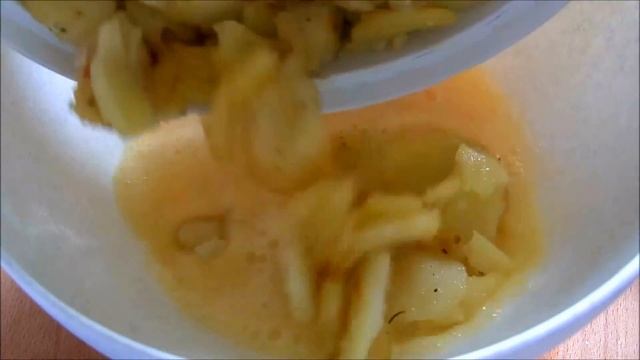 Испанская  Тортилья де пататас / вкусная катофельная омлет - запеканка на сковороде
