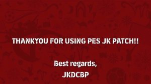 PES JK Patch 2023 Update V3 (Features, Installation Tutorial)