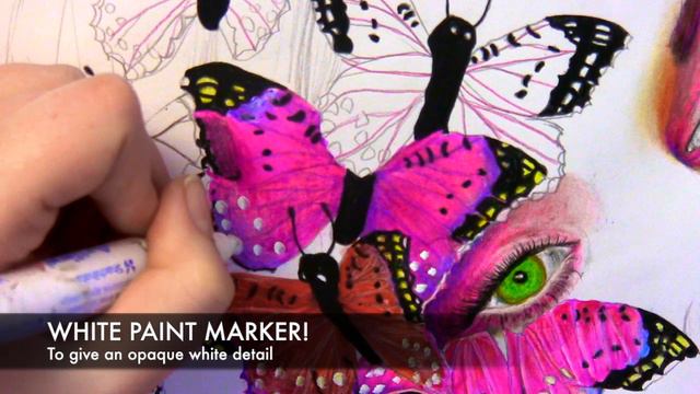 Julia Graf "Butterfly Fairy" DRAWING смотреть онлайн