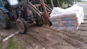 Самодельные палетные вилы на т 40