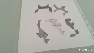 Игра "Танграм"для развития детей дошкольного и младшего школьного возраста