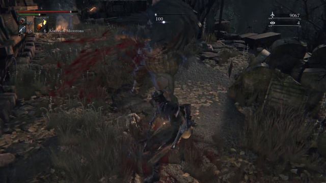 Прохождение Bloodborne. Часть 12. Молельный переулок Хемвик и Ведьма Хемвика